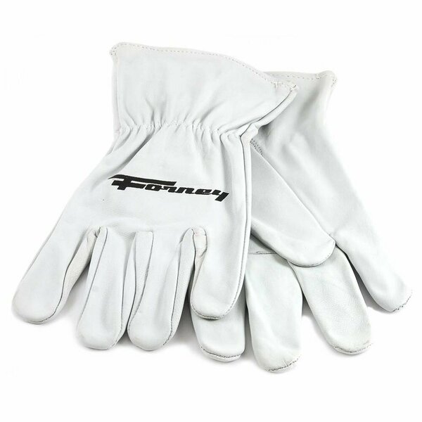 Forney Goatskin Leather Driver Gloves Menfts L 55263